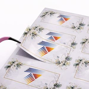 Etiquetas Adhesivas Impresas Personalizadas, Hojas de Etiquetas para Logotipos, Etiquetas Decorativas para Embalaje - Product Image 1