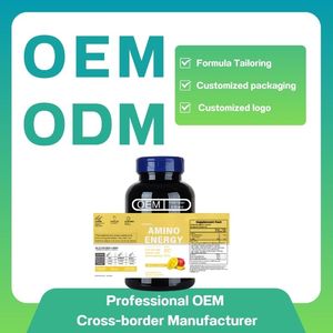 Capsules d'acides aminés à chaîne ramifiée (BCAA) de marque privée, complément de santé pour la croissance musculaire des athlètes adultes - Product Image 5
