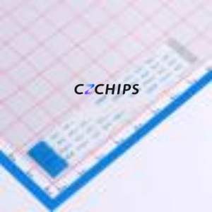 JS05B-30P-080-4-8 FFC Cable (Flexible Flat Cable) P=0.5mm Connector 30P 0.5mm 0.3mm Reverse - Product Image 1