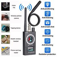 Detector de Micrófonos Ocultos y Rastreadores GPS K18, Detector Profesional de Micrófonos Espía y Cámaras Ocultas con Tecnología RF