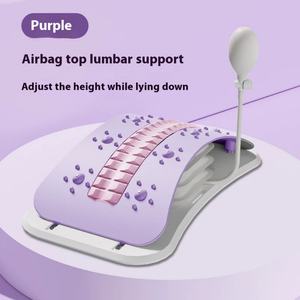 Appareil de soulagement de la colonne lombaire, masseur d'étirement du dos ouvert, outil auxiliaire de yoga pour le soutien cervical et le massage du dos - Product Image 3