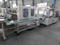 Machine d'emballage automatique sous film rétractable Xinyun pour rouleaux de papier toilette Maxi/Jumbo, certifiée CE, moteur à engrenages 220V/380V
