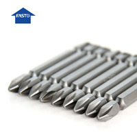 Jeu de tournevis à embouts magnétiques en acier de qualité S2, 1 pouce, 5/16, pointus, support OEM, embouts de tournevis 1/4'' Ph00