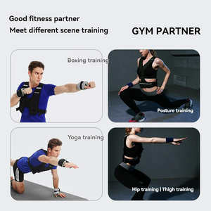 <span class=keywords><strong>Chaleco</strong></span> de pesas personalizable al por mayor <span class=keywords><strong>para</strong></span> <span class=keywords><strong>CrossFit</strong></span>, Rucking y entrenamiento de fuerza, Running y entrenamiento - Product Image 3
