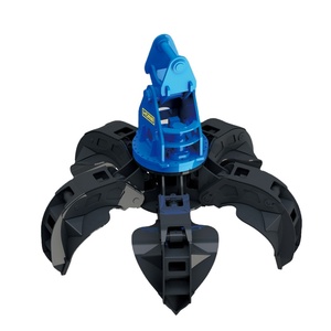 Pinza Idraulica Rotante a 5 Artigli per Escavatore CAT320, per Riciclaggio Metalli in Rottamatori - Product Image 4