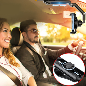 Giá Đỡ Điện Thoại Di Động Đa Chức Năng Giá Đỡ Tay Điều Chỉnh Được Giá Đỡ Xe Hơi Giá Đỡ Kẹp Điện Thoại Trên Xe Hơi, Tấm Che Nắng Giá Đỡ Điện Thoại Trên Xe Hơi - Product Image 3