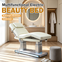 Table de massage électrique professionnelle à 4 moteurs, réglable en hauteur, à double colonne, pour salon et clinique