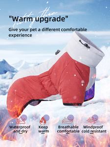 <span class=keywords><strong>2025</strong></span> Novo Design Outono Inverno Windproof Espessamento Quente Dog <span class=keywords><strong>Clothes</strong></span> Reflexivo Impermeável Poliéster Dog Coat <span class=keywords><strong>Pet</strong></span> <span class=keywords><strong>Clothes</strong></span> - Product Image 2