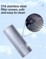 Préfiltre en maille d'acier inoxydable, précision de filtration de 40 à 60 microns, pour machine à laver ou douche