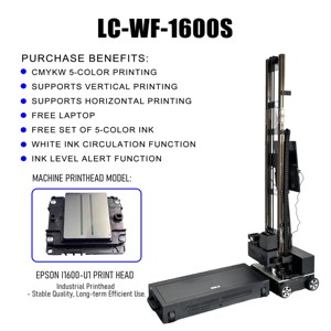 Nueva Impresora Automática de Pared con Tinta UV, Diseño Plegable 3200, Impresora <span class=keywords><strong>Comercial</strong></span> de Arte Mural, Impresora Vertical para Murales - Product Image 5