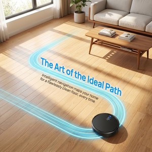 Robot Vacuum <b>Mop</b> Combo, High Suction Wet & Dry Cleaning Robot for Tile & Hardwood <b>Floors</b>, Smart <b>Floor</b> Cleaner with Water Tank fo - Product Image 4