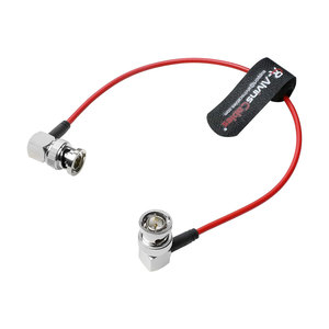 Câble coaxial ultra-fin Alvin's Cables 30 cm/1 pied 75 BNC mâle-mâle coudé pour caméras HD/<span class=keywords><strong>4K</strong></span> 6G-SDI, moniteurs et commutateurs vidéo - Product Image 2