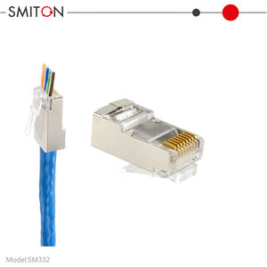 Connecteur RJ45 8P8C CAT6 à passage direct pour câble réseau FTP/STP - Product Image 5