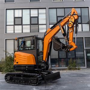 Excavator Hidrolik Mini Crawler 3,5 Ton dengan AC Kabin Mesin, Konsumsi Bahan Bakar Rendah, Daya Gali Tinggi, Garansi 2 Tahun - Product Image 1