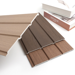 Pannello Murale WPC Antimuffa e Fonoassorbente, Lastra Composita <span class=keywords><strong>in</strong></span> <span class=keywords><strong>Legno</strong></span> e Plastica Durevole <span class=keywords><strong>per</strong></span> Decorazione <span class=keywords><strong>Camera</strong></span> <span class=keywords><strong>da</strong></span> <span class=keywords><strong>Letto</strong></span> e Soggiorno - Product Image 1