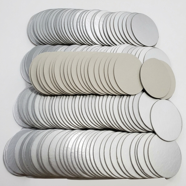 Tamper Evident Custom Induction Seal Liner Aluminum Foil 38mm Bottle Cap Sealing for Food Cosmetic