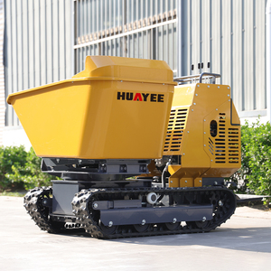 Mini-dumper chenillé automatique portable robuste de Chine, 0,5 tonne, 4x4, haute efficacité, vente en gros, facile à utiliser - Product Image 4