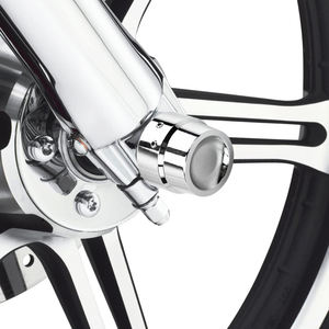Tapa de Eje Delantero y Trasero para Motocicleta, Cromada, para <span class=keywords><strong>Harley</strong></span> Sportster XL Dyna Fat Bob CVO Touring Street Road Softail - Product Image 5