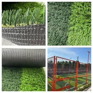 <span class=keywords><strong>5</strong></span> A Césped artificial de fútbol lateral Césped sintético de pila corta para campos pequeños - Product Image 3