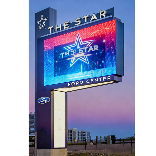 Source Factory Freestanding Directional Information Message Aluminum Rectangle Pylon Sign Wayfinding Totem Sign for Business
