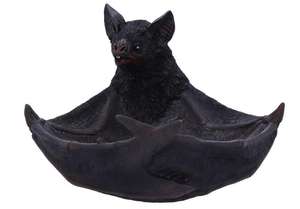 <span class=keywords><strong>Alas</strong></span> vigilante bate baratija titular joyas plato de Polyresin negro 24,1 cm - Product Image 4