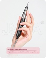 JD206H Ponceuse/Perceuse à Ongles Professionnelle Sans Fil Portable 48W Haute Vitesse 0-35000 tr/min Matériau ABS Prise US Garantie 1 An