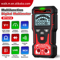 Multimeter Digital Pintar HT161A Baru DC AC 600V NCV Live Phase untuk Penggunaan