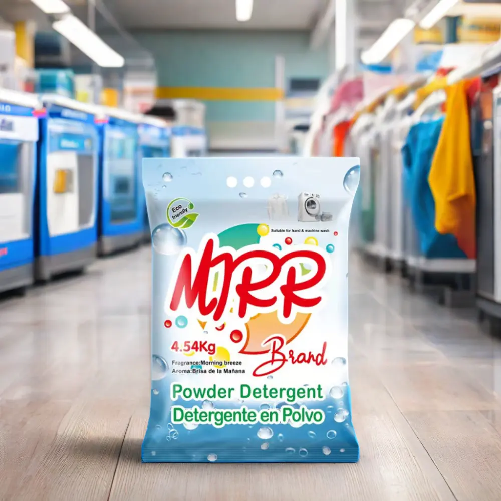 OEM de alta qualidade 4.54Kg América do Sul Detergente em pó para a roupa Distribuidores por atacado para a lavagem doméstica Detergente en Polvo