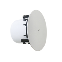 Altavoz de Techo Coaxial POE Dante Network de 8 Pulgadas y 30W con DSP para Sistema PA, Rejilla Sin Marco