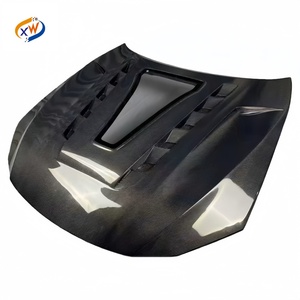 Cubierta de Motor de Fibra de Carbono para Ventilación de Radiador, con Cubierta Frontal de Estilo <span class=keywords><strong>Cristal</strong></span> Transparente, para Lexus LC500 - Product Image 1