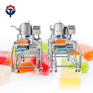 GD20Q Producción en fábrica Máquina de dulces sin almidón semiautomática PLC y componentes de núcleo de rodamiento para dulces de azúcar - Product Image 1