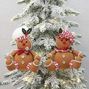 Gingerbread Figure Ornament <b>Mini</b> Eco Friendly <b>Christmas</b> <b>Tree</b> Decoration - Product Image 1
