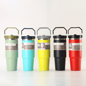 Thermos Portatile in Acciaio Inox da 30 oz con Cannuccia, Grande Capacità, Rotazione a 360 Gradi, Regalo Aziendale - Product Image 3