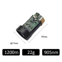 Module télémètre PTGC-12X-JMA à temps de vol 1200m UART GPS 905nm, capteur de distance laser 1000m pour UAV