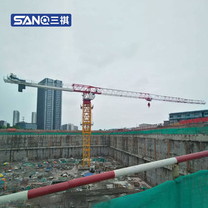 <span class=keywords><strong>Ce</strong></span> chứng nhận Công suất 20 tấn điện cẩu tháp tự dựng 60m JIB phẳng cần cẩu hàng đầu cho xây dựng cao tầng - Product Image 5