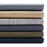Usine En Gros 16 * 200D Imitation Denim Bambou 185gsm TC Stretch Coton/Polyester/Spandex Matériel Tissu pour Robes Manteaux