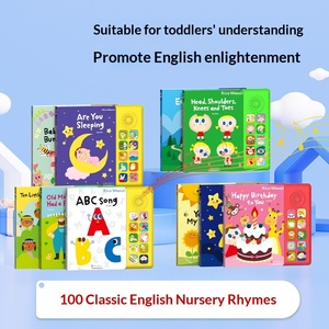 หนังสือภาพเสียงประกอบ วัสดุ ABS รวมบทกลอนภาษาอังกฤษคลาสสิกระดับโลก 100 บท  <span class=keywords><strong>ค</strong></span>ัดสรรตามมาตรฐาน SSS ภาษาอังกฤษล้วน - Product Image 2