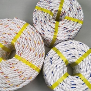 Corde d'emballage marine tressée à 3 brins en polypropylène résistant aux UV, haute résistance, 10 mm, 16 mm, 28 mm, avec couleur - Product Image 3