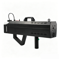 Pistolet à fumée sans fil professionnel 2000W, rechargeable, avec LED, machine à brouillard portable pour DJ, scène, fête, mariage, effets spéciaux