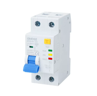 Disjoncteur de protection contre les arcs électriques AFDD, détection des étincelles, des fuites électriques et des courts-circuits RCBO