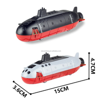 Nouveau Design Modèle Réduit 15 cm Sous-marin en Métal Jouet Militaire à Friction Voiture Jouet Moulée Sous Pression Mini Sous-marin en Alliage à Tirer Arrière pour Enfant