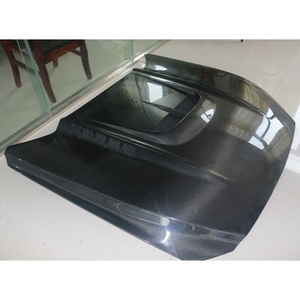 Modificación de coche 2014-2017, mejora del parachoques delantero, capó de fibra de carbono, protección del capó del motor para Ford Mustang - Product Image 3