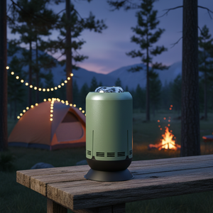 <span class=keywords><strong>Brasero</strong></span> de <span class=keywords><strong>Mesa</strong></span> Moderno de Acero Inoxidable para Exteriores, Camping, Patio, sin Humo, para Leña o Pellets - Product Image 6