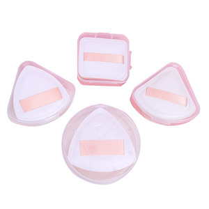 <span class=keywords><strong>Éponge</strong></span> de <span class=keywords><strong>maquillage</strong></span> triangulaire en PU hydrophile super douce et lavable pour fond de teint - Product Image 4
