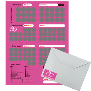 Affiche <span class=keywords><strong>D</strong></span>éfi 100 Positions de Couple – Jeu <span class=keywords><strong>d</strong></span>'<span class=keywords><strong>Amour</strong></span> Adulte à Gratter - Product Image 5
