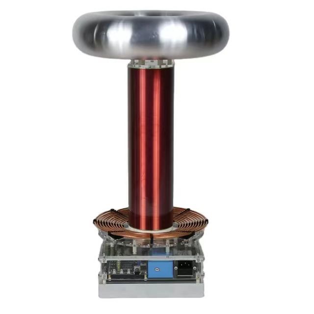 Exploration Version Tesla Coil 60CM Arc DRSSTC Lightning Machine Finished Tesla Coil GDT Full-bridge Inverter