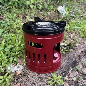 Tragbarer und Winddichter Campingkocher aus Metall für 2 bis 4 Personen für den Außenbereich, Einfacher Kerosinkocher für Picknick und Reisen, Leichter Dieselkocher - Product Image 6