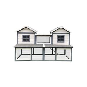 Luxueux Largement Utilisé Fabricant Étanche En Bois de Deux Étages Lapin Clapier <span class=keywords><strong>Portable</strong></span> Lapins <span class=keywords><strong>Cage</strong></span> À Vendre - Product Image 1