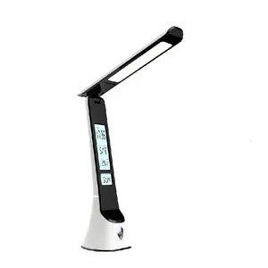School student lcd screen Calendar led Study desk lamp pupil rechargeable reading Light table with High capacity battery mass