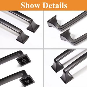 WEKIS Russian Hot Selling Zinc Alloy Cabinet Knobs <b>Kitchen</b> Door Long Knob Drawer <b>Cupboard</b> Cabinet Handles for Furniture Hardware - Product Image 4